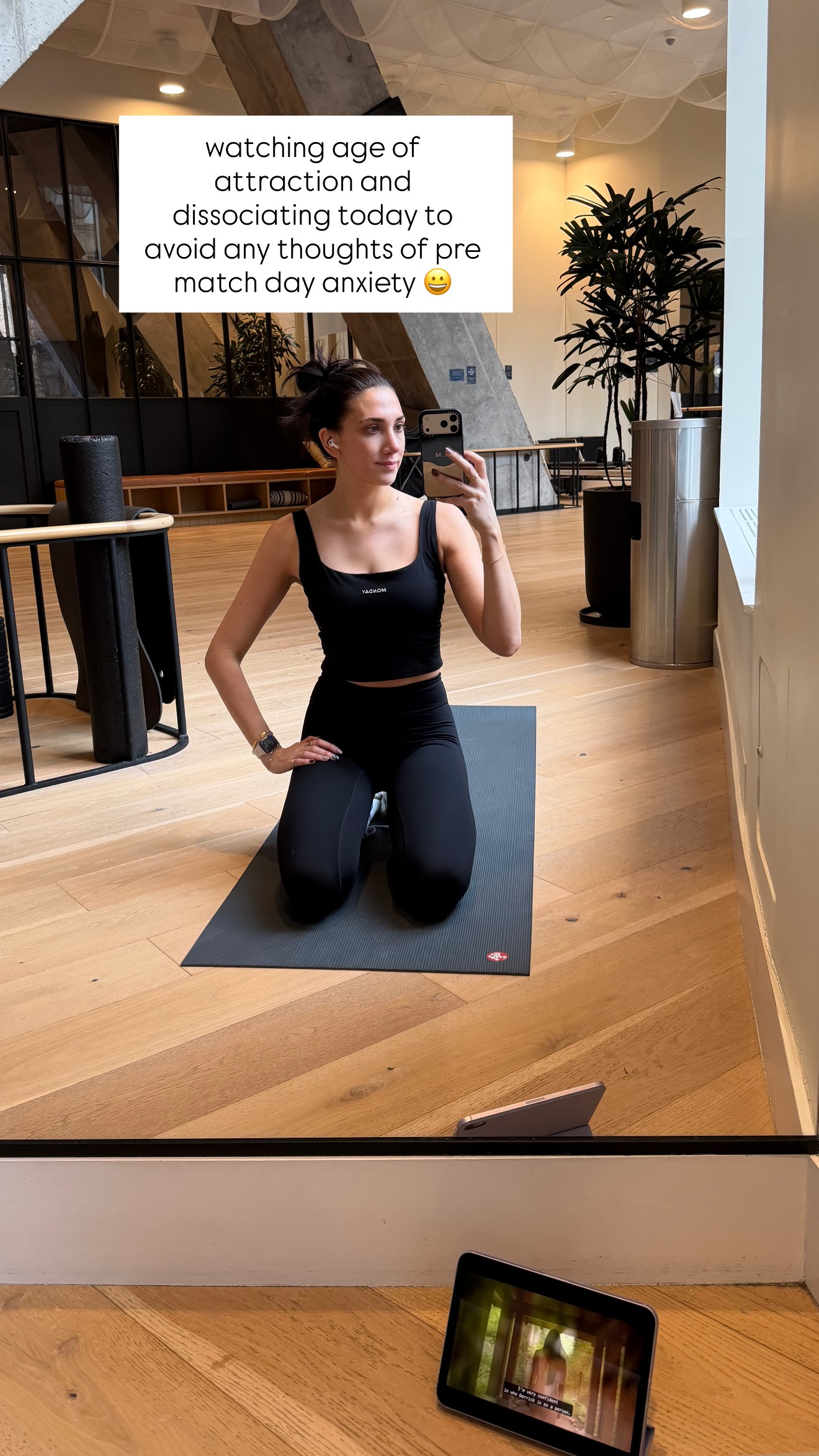 working out in monday body today!! 

 