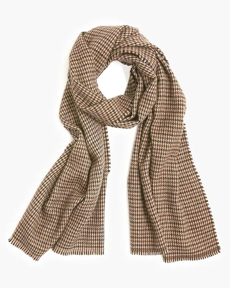 Checkered scarf | J.Crew Factory