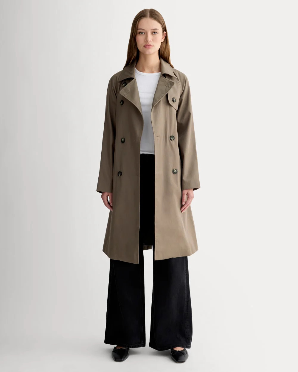 Women's Modern Trench Coat by Everlane in Deep Taupe, Size XS | Everlane