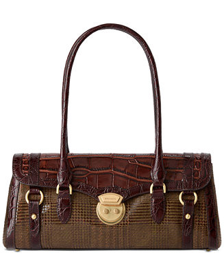 Brahmin Dayan Leather Satchel Bag - Macy's | Macy's