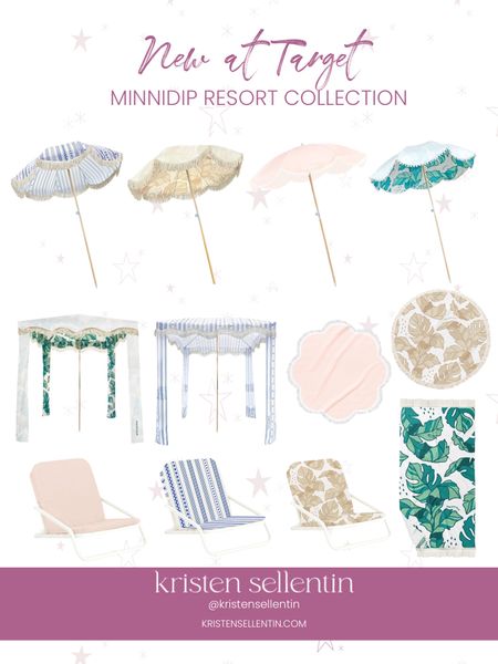 New Minnidip Beach & Pool Collection is out!  Chairs, beach towels, canopy’s & umbrellas all beautiful and resort chic! 

#minnidip #beach #pool #umbrella #beachtowel #canopy #beachchair #resort #poolfurniture #beachstyle #poolstyle 

#LTKunder100 #LTKhome #LTKswim