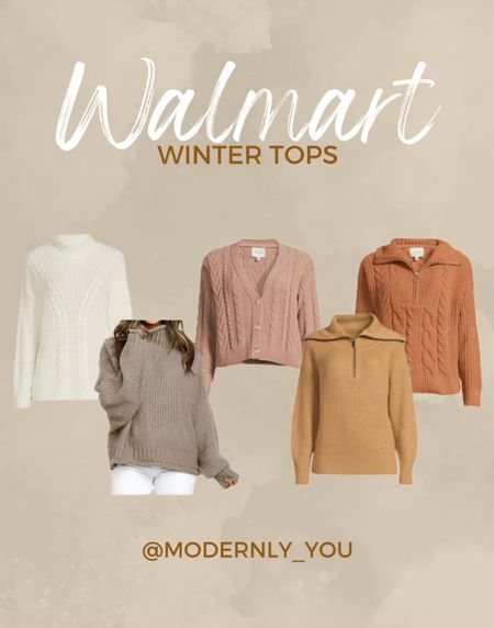 Winter tops for women from Walmart - stylish & neutral. 



#LTKfindsunder50 #LTKSeasonal #LTKstyletip