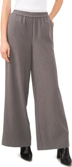 Vince Camuto Pinstripe Wide Leg Pants | Nordstrom | Nordstrom