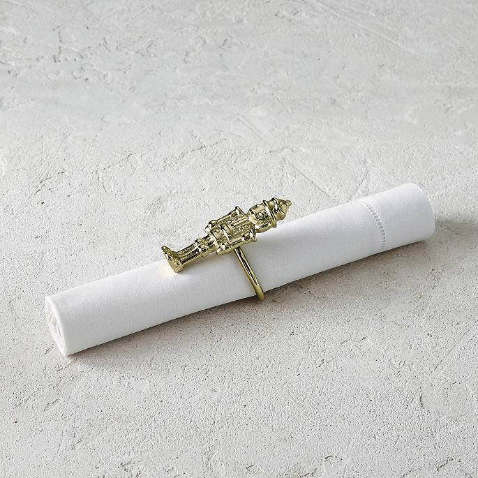 Nutcracker Napkin Rings, Set of Four | Frontgate | Frontgate