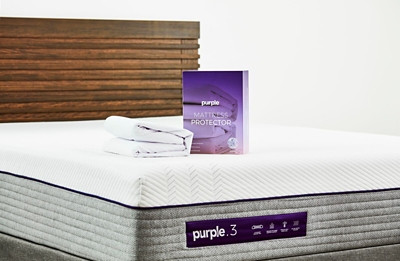Purple®  Deep Pocket Mattress Protector Full | Ashley Homestore