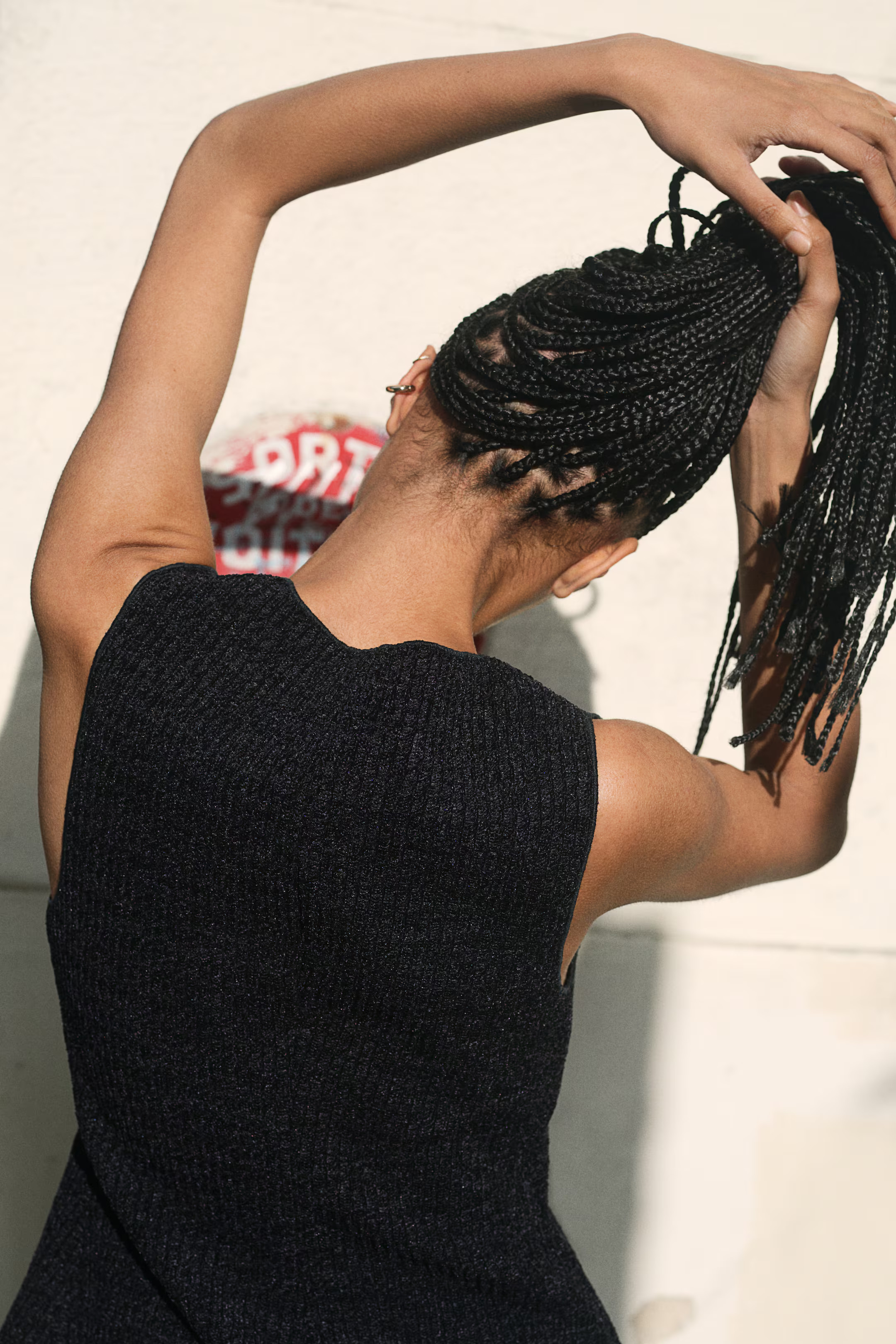 Textured jersey waistcoat | H&M (UK, MY, IN, SG, PH, TW, HK)