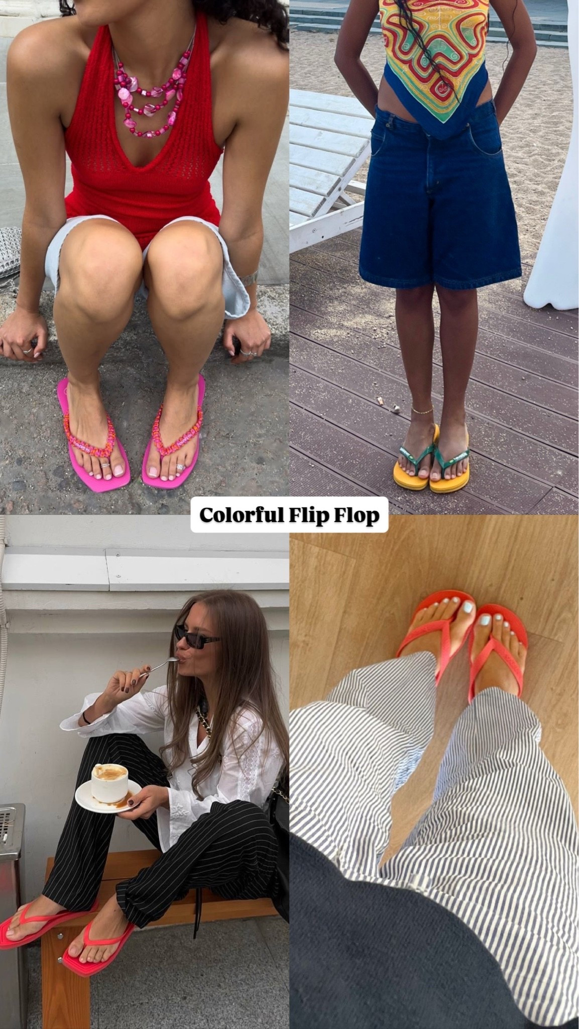Colorful flip flops = the easiest way to make every outfit feel cool girl fashion trendy 🌈
#FlipFlopStyle #ColorPopFashion #CoolGirlSummer

#LTKootd #LTKSaleAlert