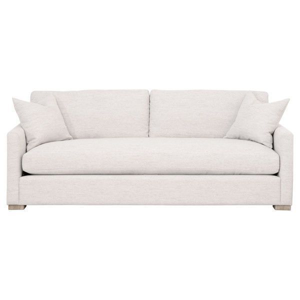 Clara Natural Gray Oak 86" Slim-Arm Sofa | Scout & Nimble