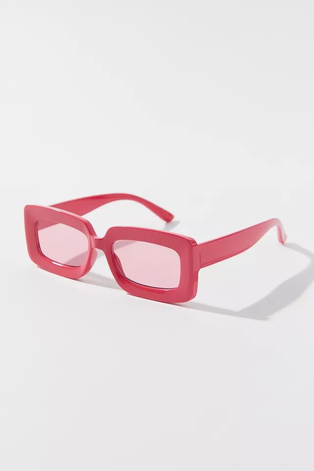 Sylvie Rectangle Sunglasses | Urban Outfitters (US and RoW)