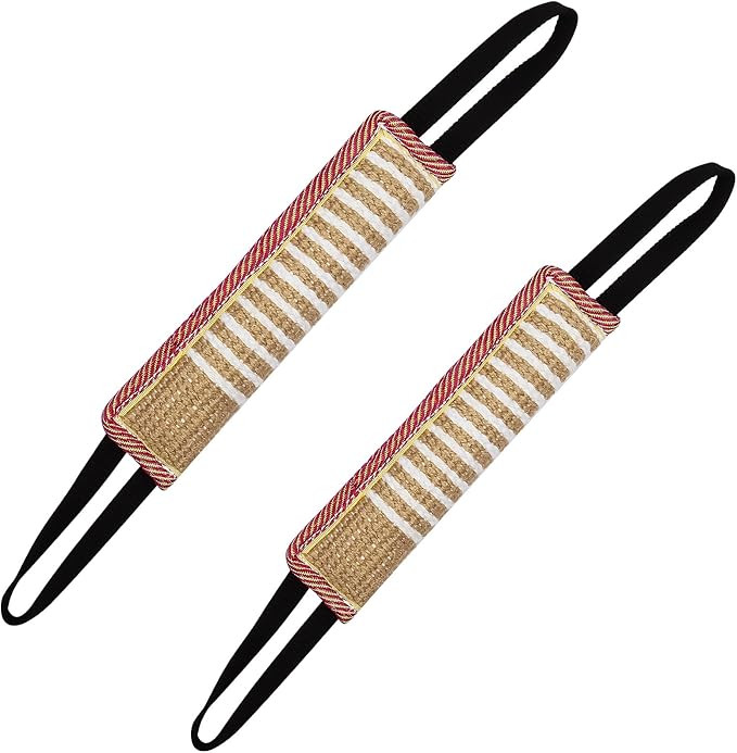 Dog Tug Toy Dog Training Bite Pillow Jute Bite Toy - Best for Tug of War, Puppy Training Interact... | Amazon (US)