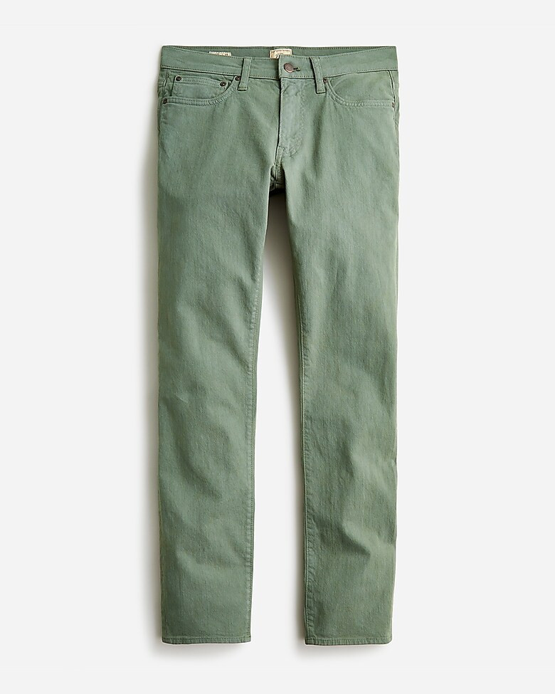 484 Slim-fit garment-dyed five-pocket pant | J. Crew US