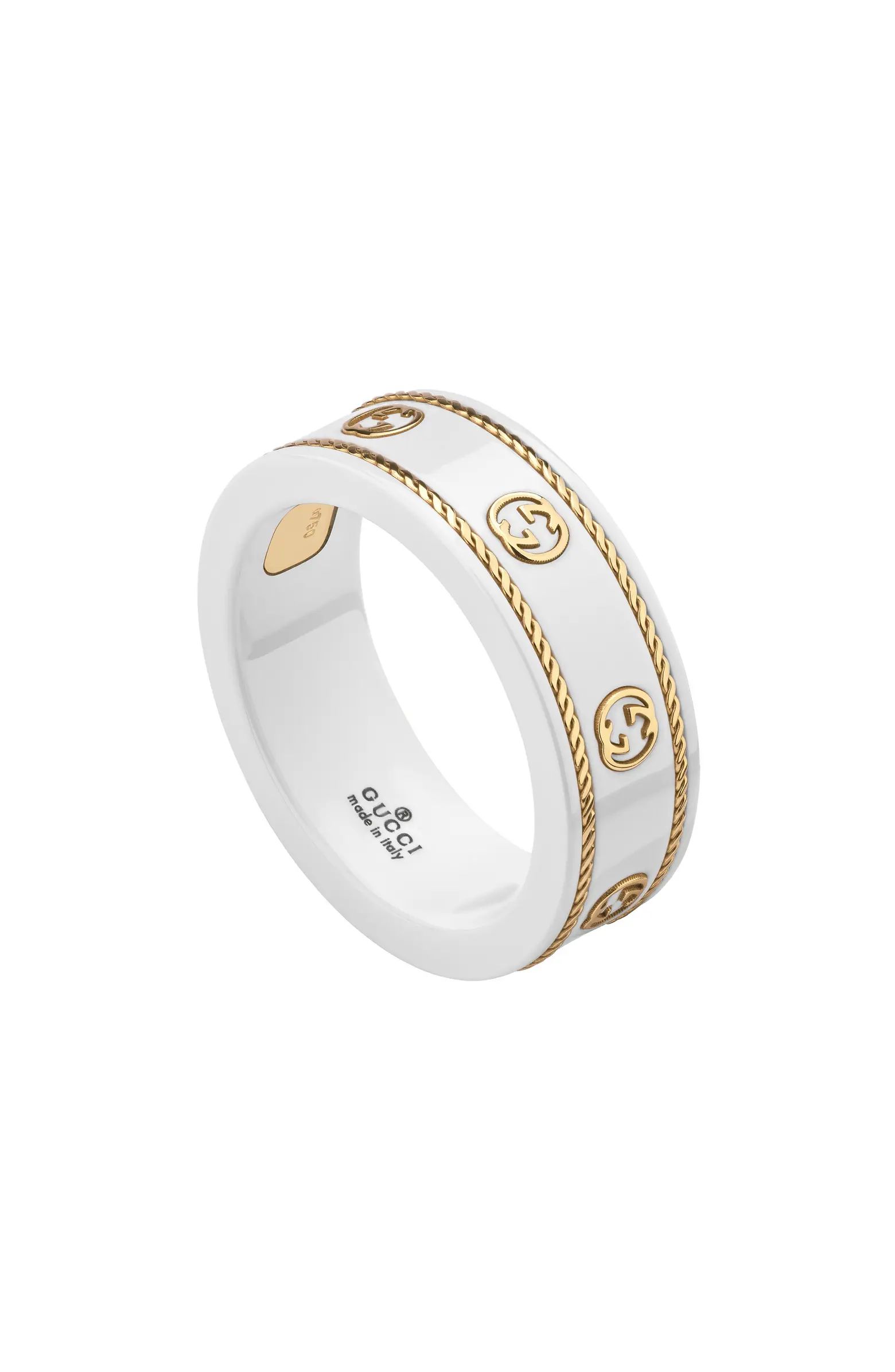 Gucci Icon White Zirconia Ring | Nordstrom | Nordstrom