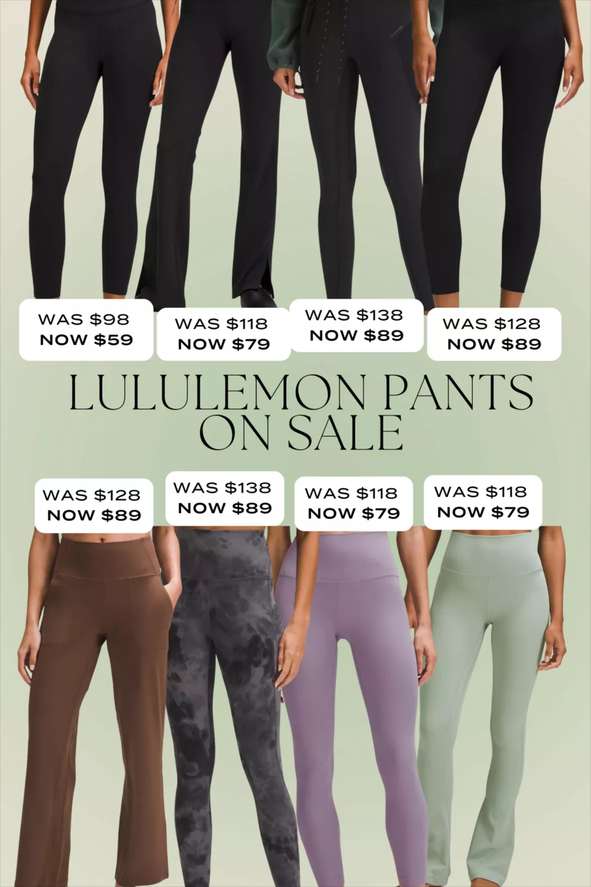 Lululemon leggings on sale now