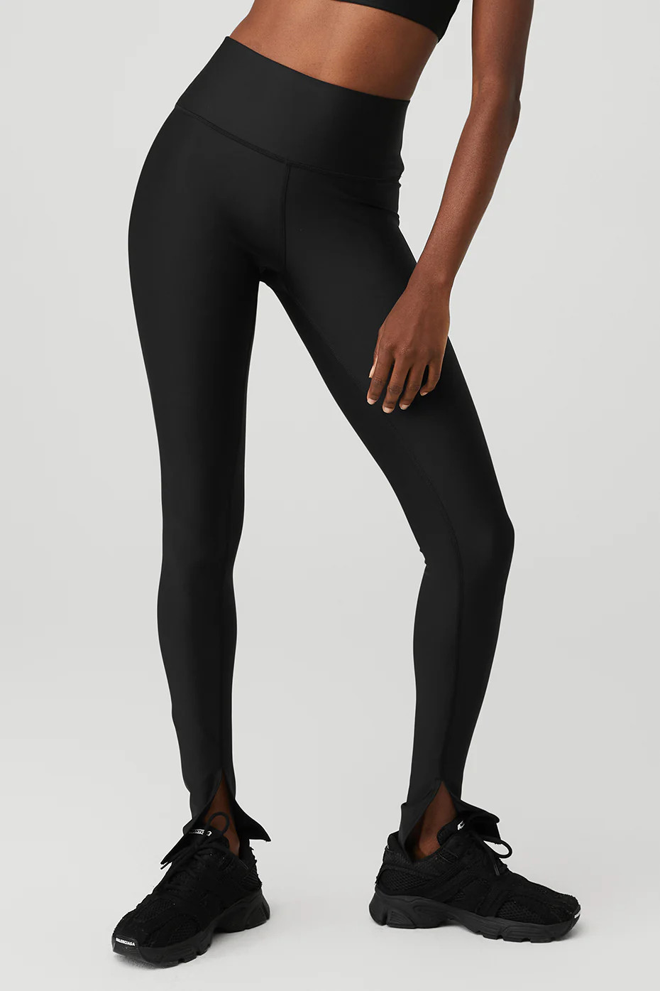 Airlift High-Waist Elongated Legging - Espresso | Alo Yoga