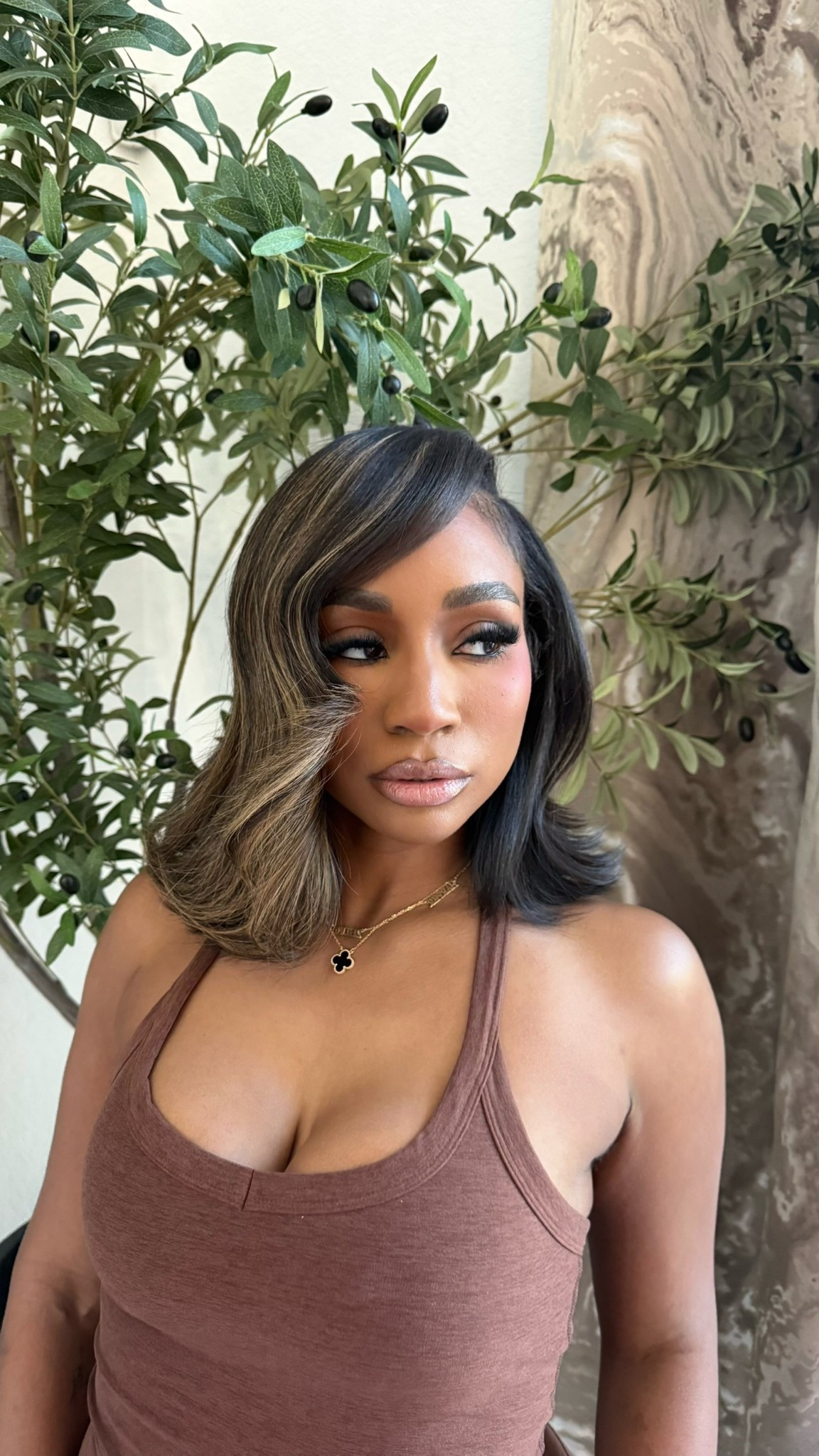 Hairstyle achieved using hautehair pre-colored bundles! 

#LTKBeauty #LTKselfcare