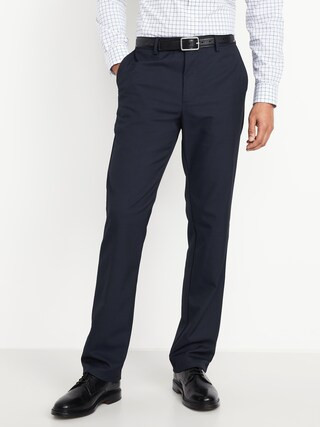 90's Straight-Fit Twill Dress Pants | Old Navy (US)