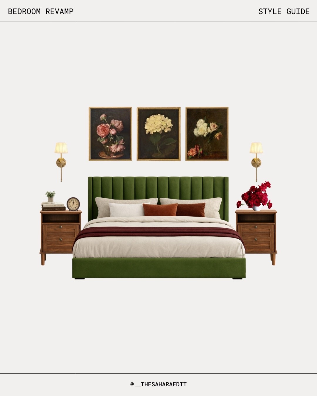 bedroom revamp for spring 🌹 flowers by Fleur de Vénus 🌹

#LTKcanada #LTKhome