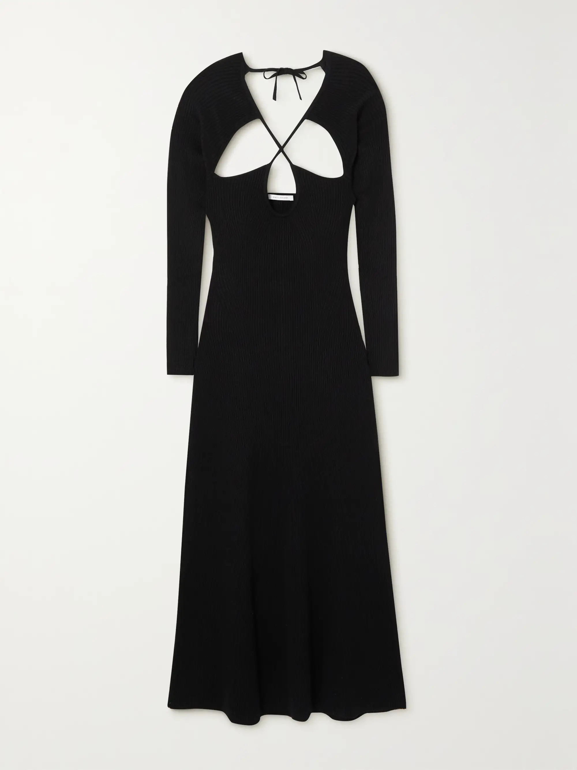 Miyah cutout ribbed-knit midi dress | NET-A-PORTER (UK & EU)
