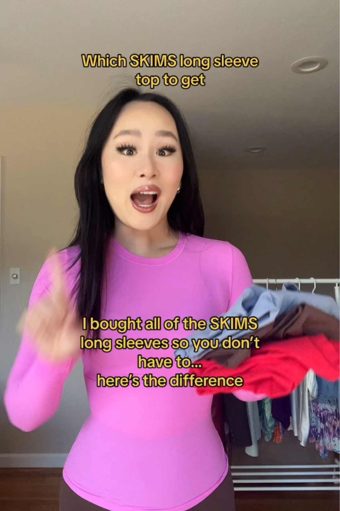 The 3 skims long sleeve tops I reviewed! 🩷 other fav skims 🔗 as well, some are on sale rn! Dupes in my Amazon 🫶🏼

#LTKstyletip #LTKCyberWeek #LTKGiftGuide