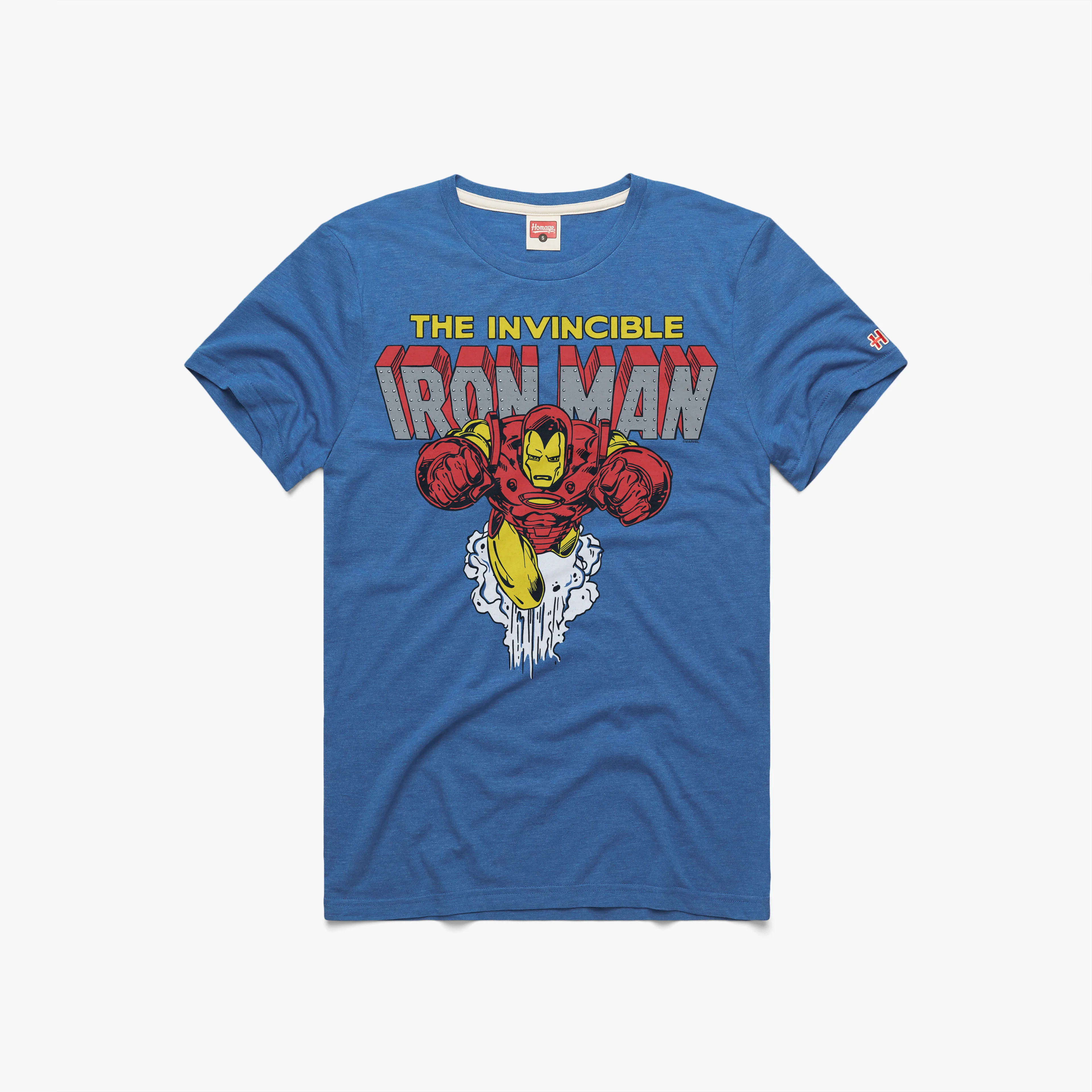 The Invincible Iron Man T-Shirt Officially Licensed from Marvel. | Homage