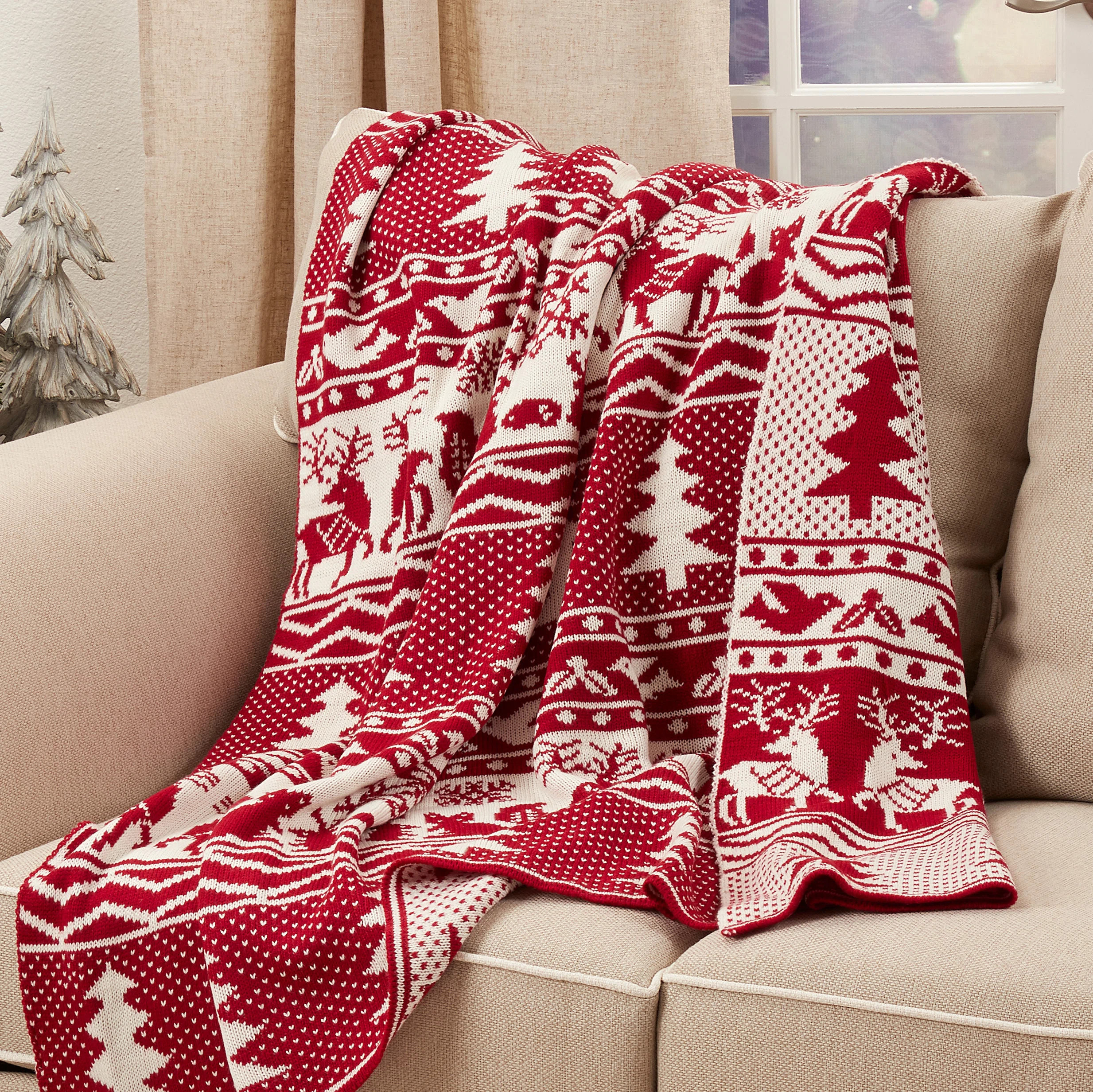 Knitted Throw Blanket | Wayfair North America
