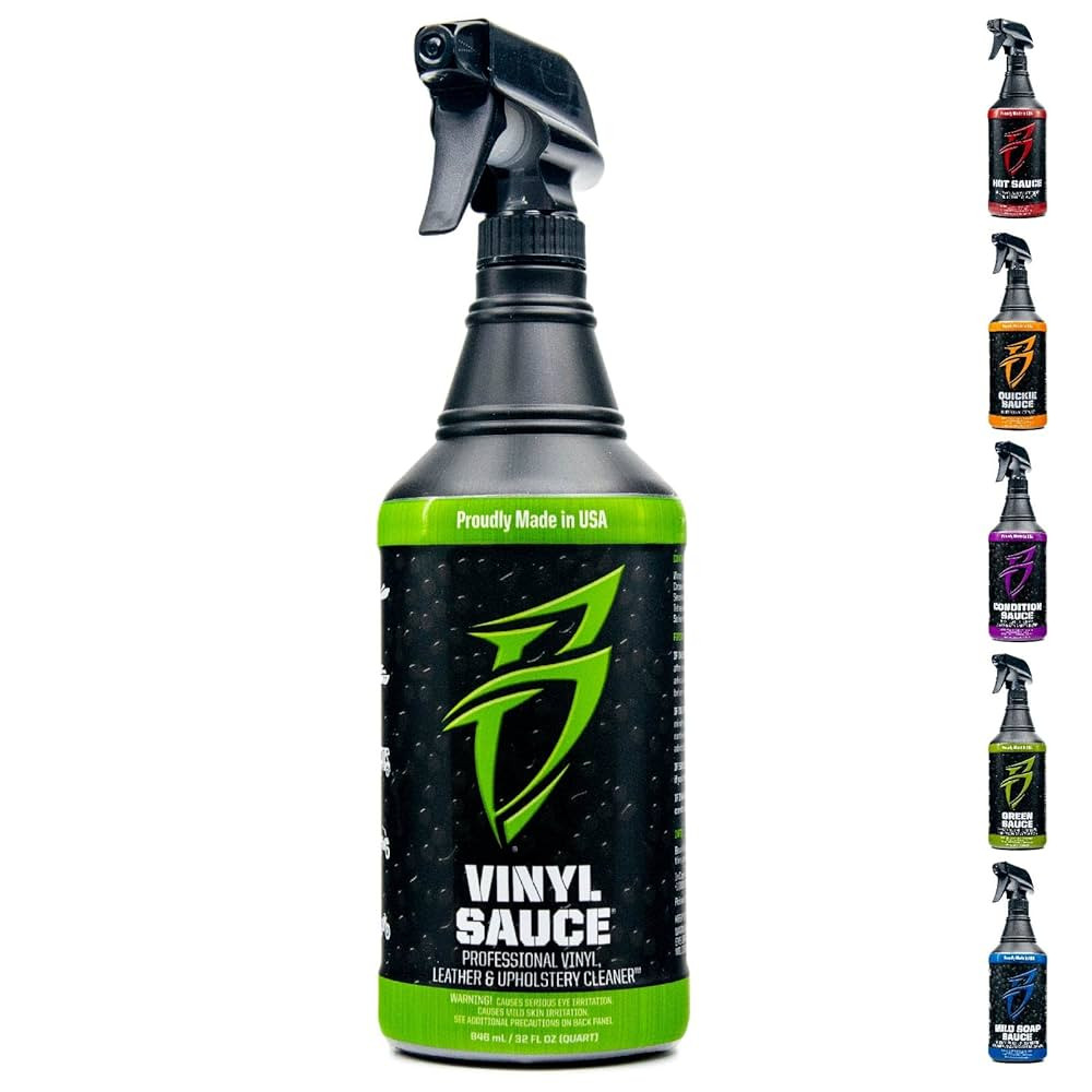 Boat Bling Vinyl Sauce Premium Vinyl and Leather Cleaner, for Boats, RVs, Powersport Vehicles and... | Amazon (US)