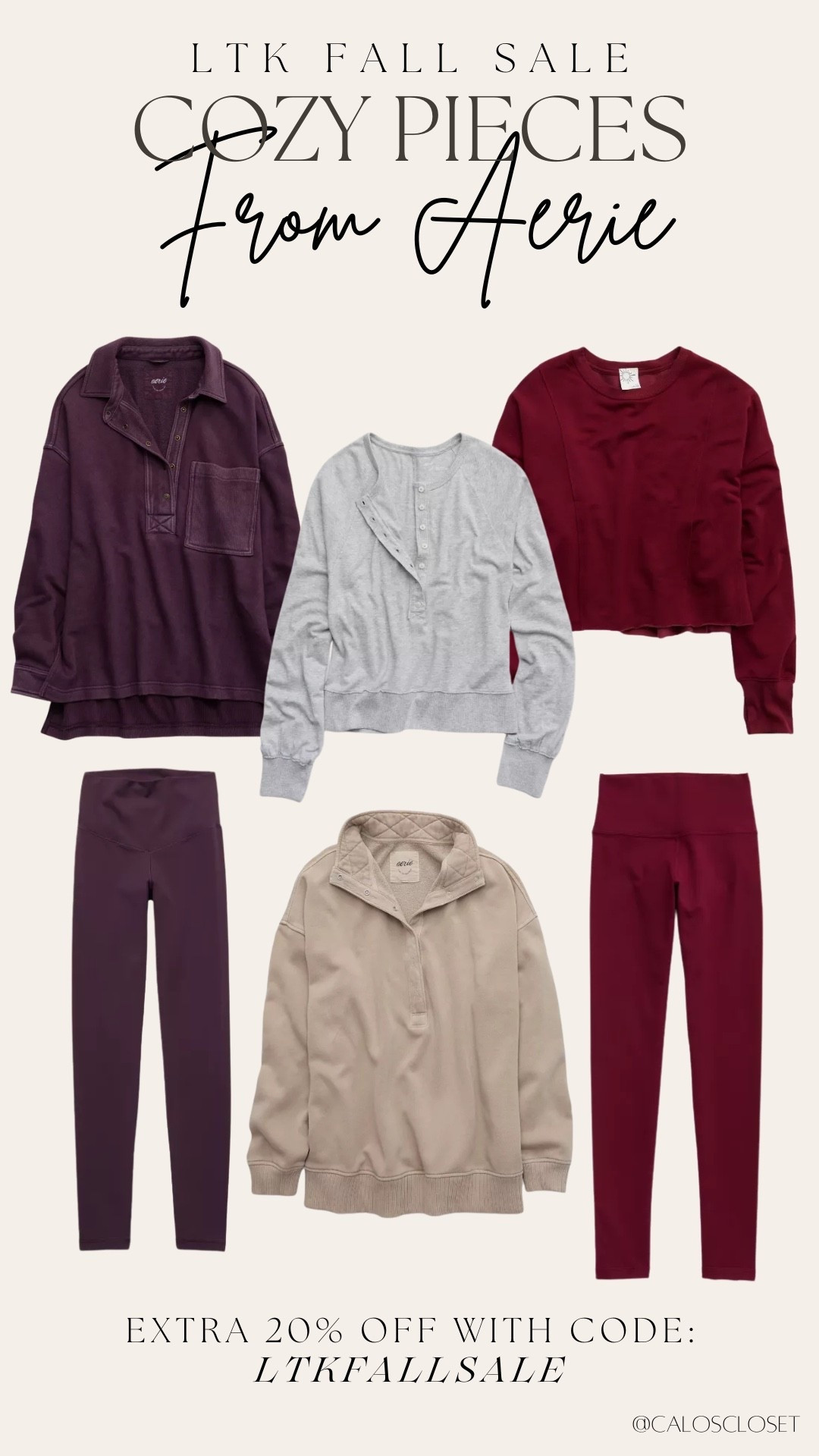 LTK Fall sale top cozy picks on sale right now at an extra 20% off! #ltksale #aerie 

#LTKSaleAlert #LTKFallSale #LTKSeasonal