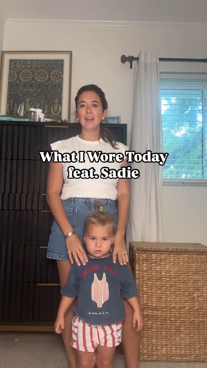 What I Wore Today feat Sadie - last day of summer vibes! I was going to edit this video to take out all of the not-so-perfect parts but decided to keep it as it is because this is my reality and I know so many mamas can relate! My outfit is linked on my LTK! 

#ltkfashion #momfashion #momoutfits #momstyle #kidstyle