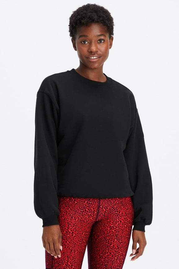 Forever Fleece Crewneck Sweatshirt | Fabletics - North America