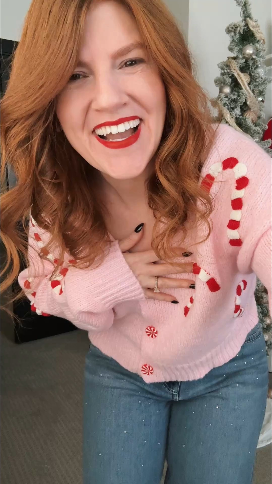 Holiday party outfit from Walmart. Size medium. 

#LTKFindsUnder50 #LTKPetite #LTKHoliday