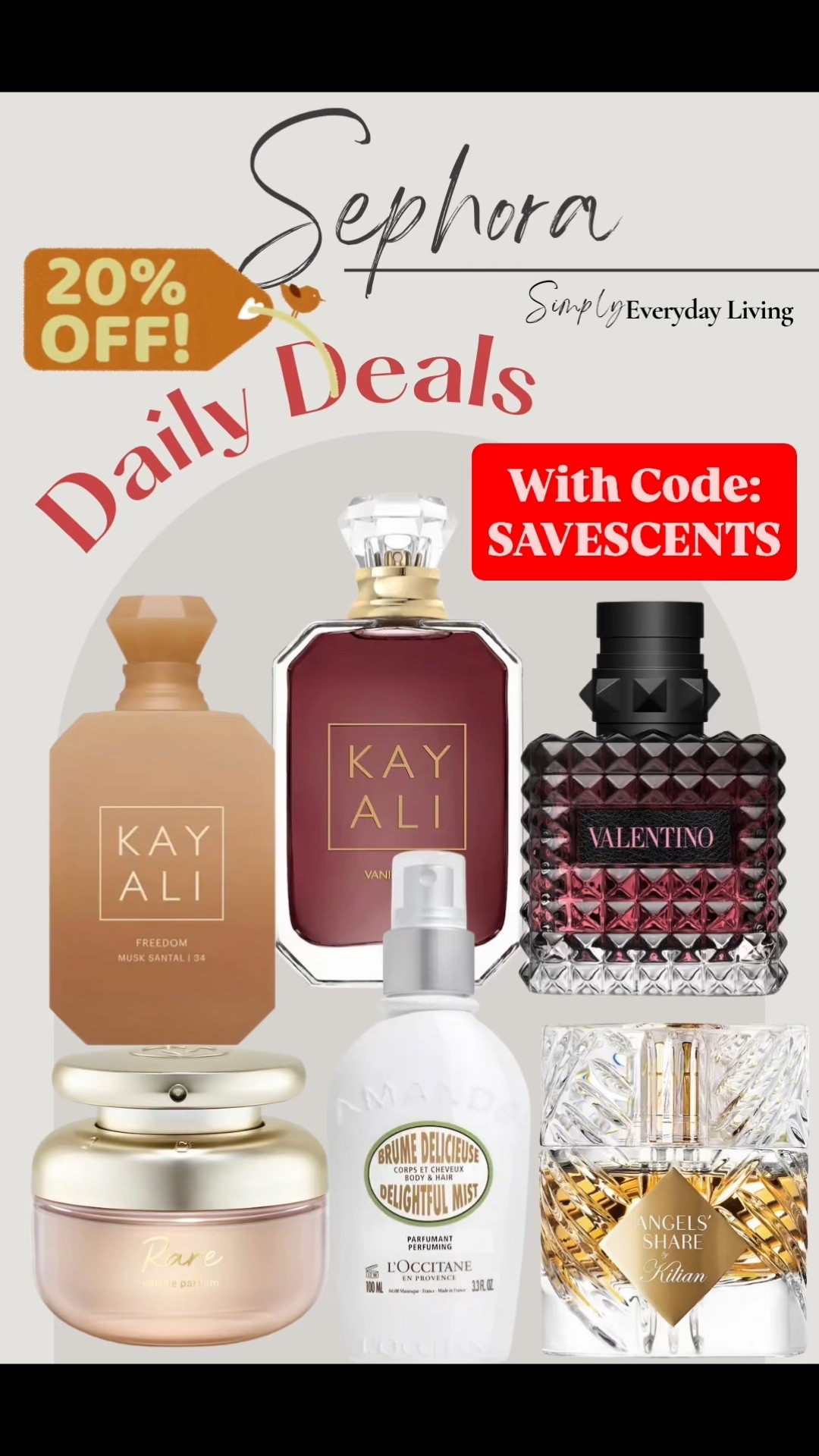 20% off Full-Size fragrances with code SAVESCENTS

#LTKSaleAlert #LTKGiftGuide