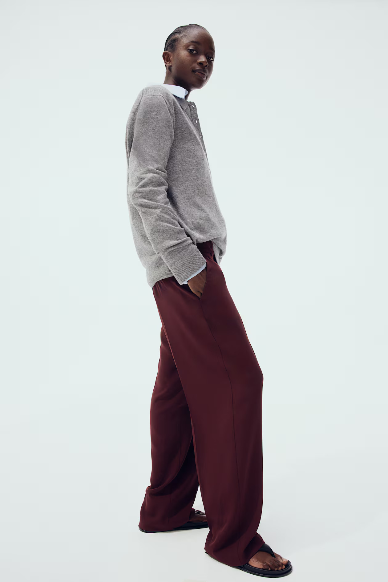 Straight trousers | H&M (UK, MY, IN, SG, PH, TW, HK)