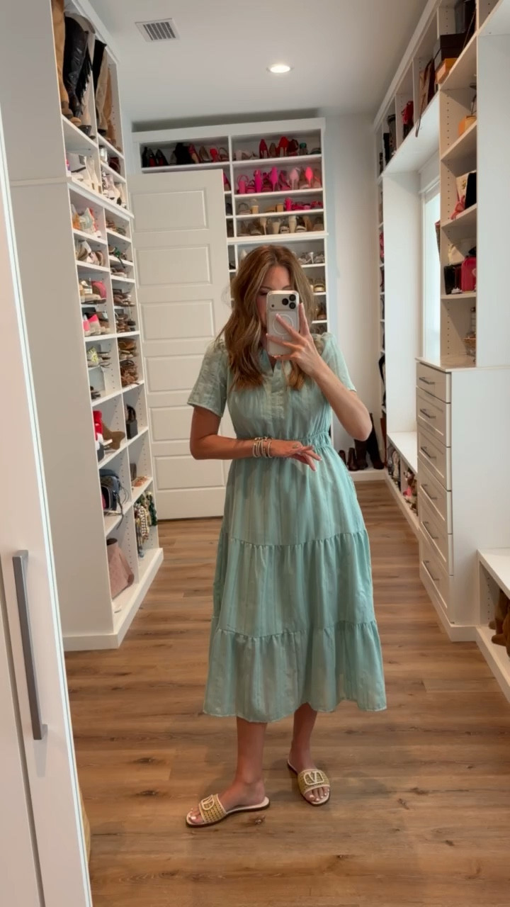 In a small dress, sandals and accessories - fits tts.

#LTKSeasonal #LTKootd #LTKgrwm