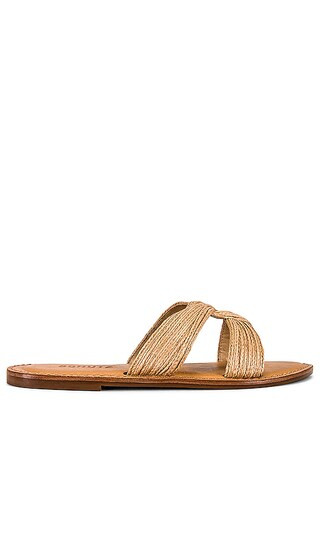 Rita Natural Sandal in Beige | Revolve Clothing (Global)
