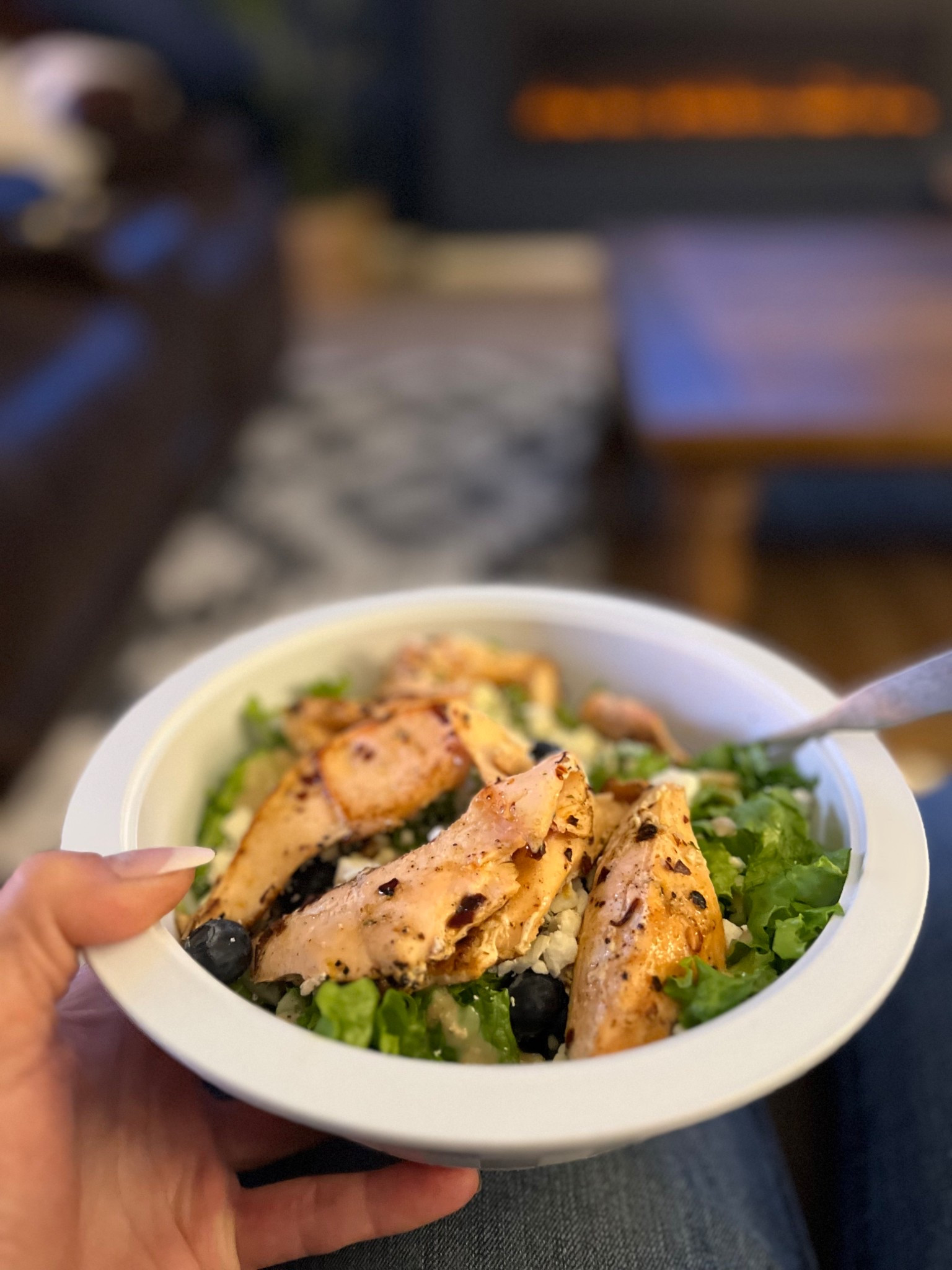 No links, just obsessed 

My salmon salad is ultra nutritious and delicious. A trash basket of veggies from my fridge, Caesar Or vinaigrette, feta and blueberries, topped with pan seared salmon #salmon #saladrecipes #salmonsalad #healthyeats

#LTKfoodie #LTKselfcare #LTKdayinmylife