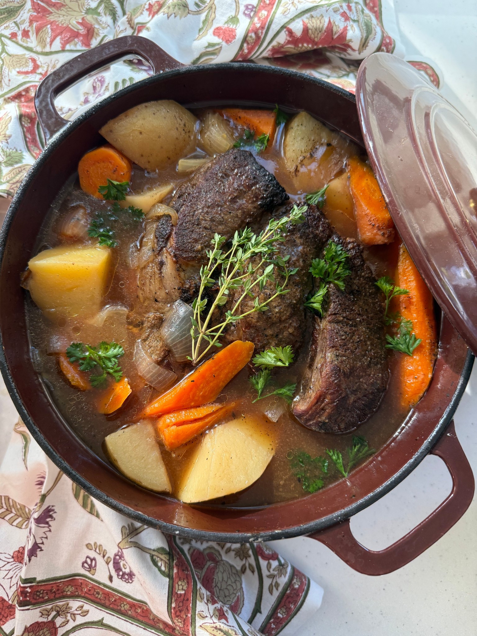 Getting the pot roast ready!!! 

#LTKSeasonal #LTKHome