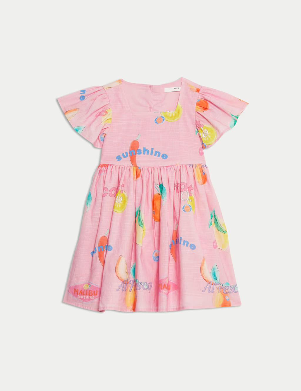 Pure Cotton Fruit Dress (2-8 Yrs) | Marks & Spencer (UK)