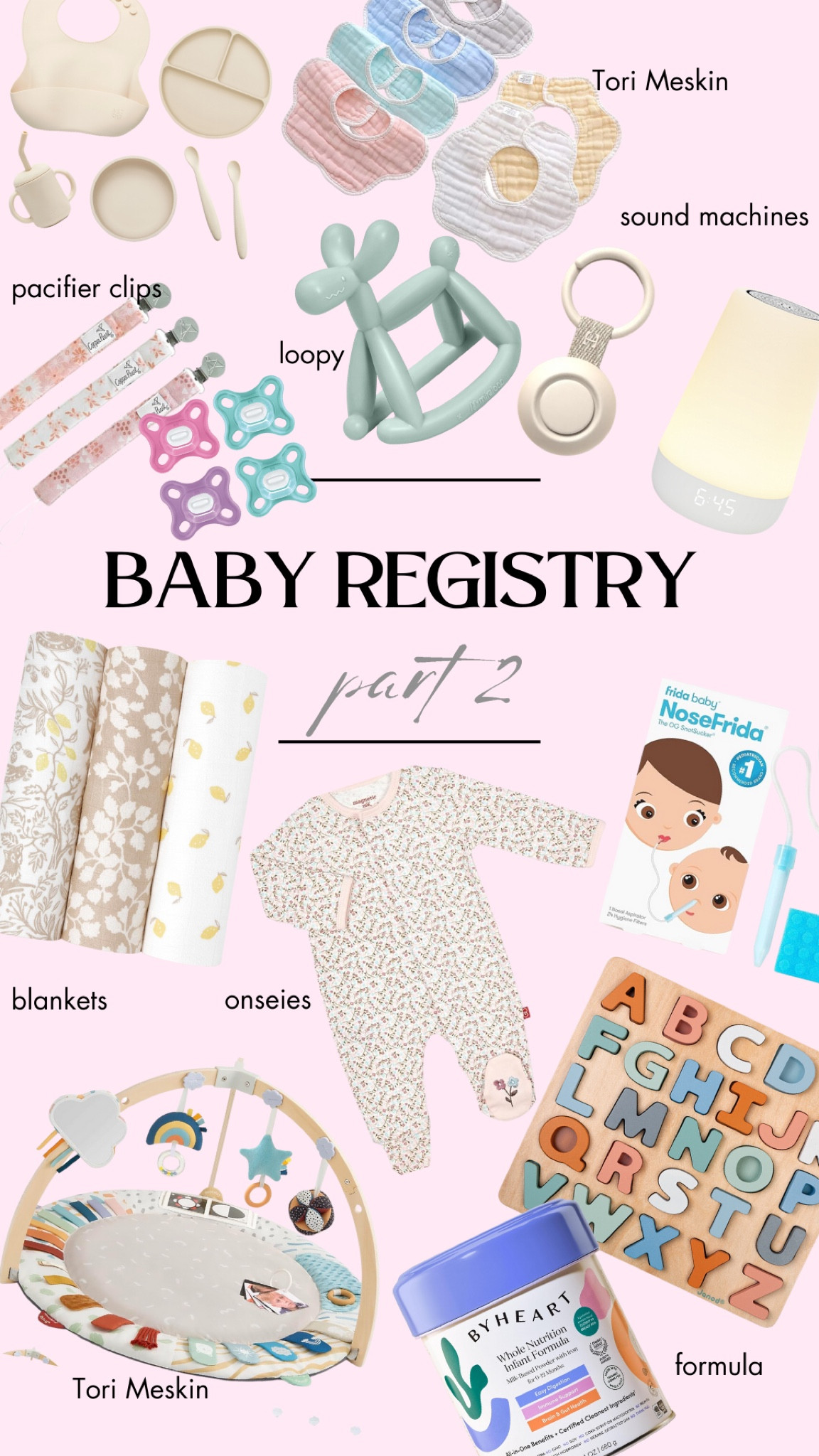 Baby Registry Must-Haves: Part 2! ✨
Sharing the extra things I had on my registry—plus a few I wish I had registered for! We keep things minimal, limiting baby gear to just two rooms in our home, so everything we chose is both functional and aesthetically pleasing. 

#LTKGiftGuide #LTKMostLoved #LTKBaby