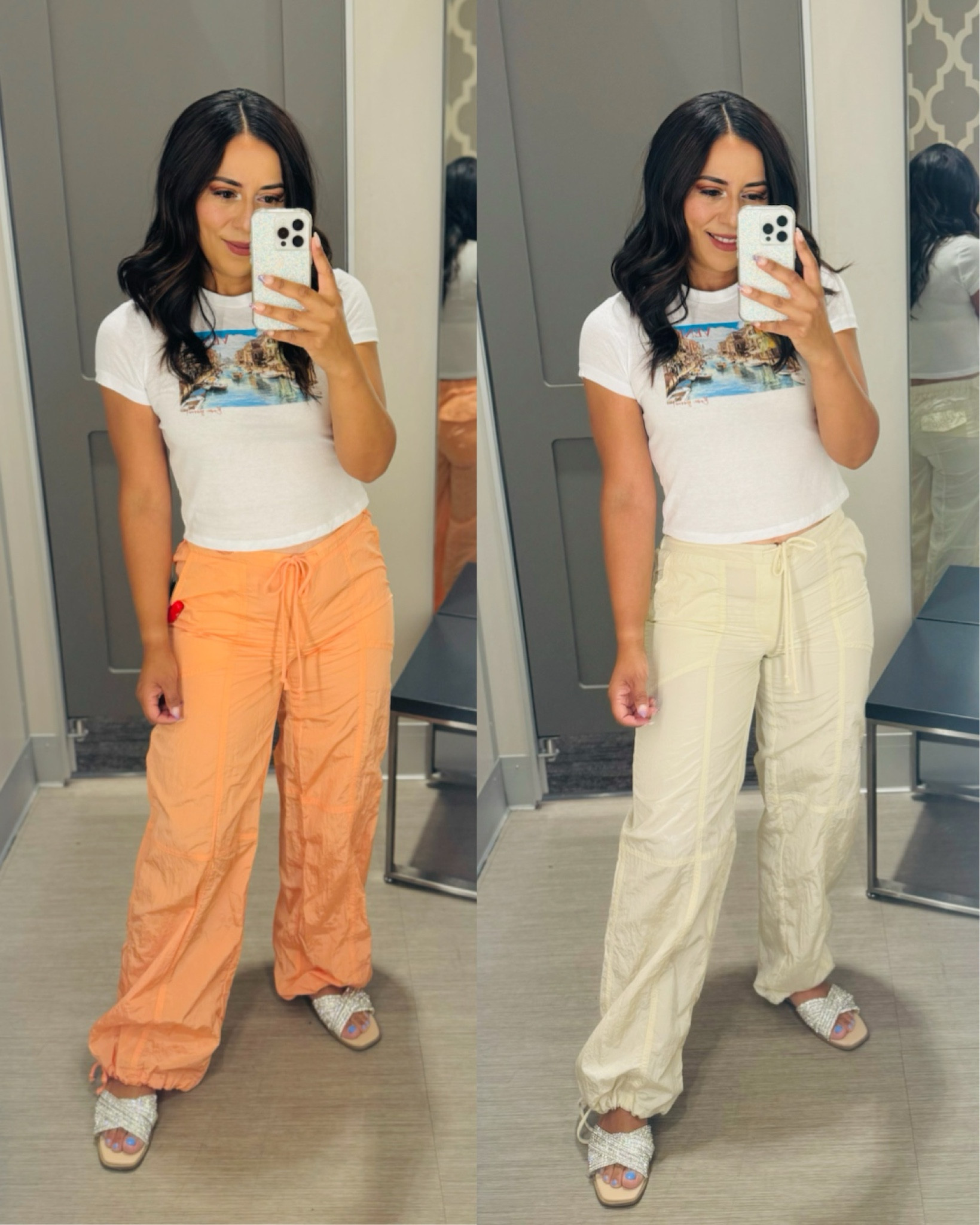 Mid-rise parachute pants

#LTKFindsUnder50 #LTKStyleTip #LTKSummerSales