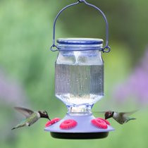 Perky-Pet Lavender Field Top-Fill Glass Hummingbird Feeder | Walmart (US)