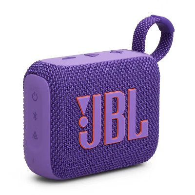 JBL Go4 Portable Bluetooth Waterproof Speaker - Purple: Wireless Outdoor USB-C Rechargeable | Target