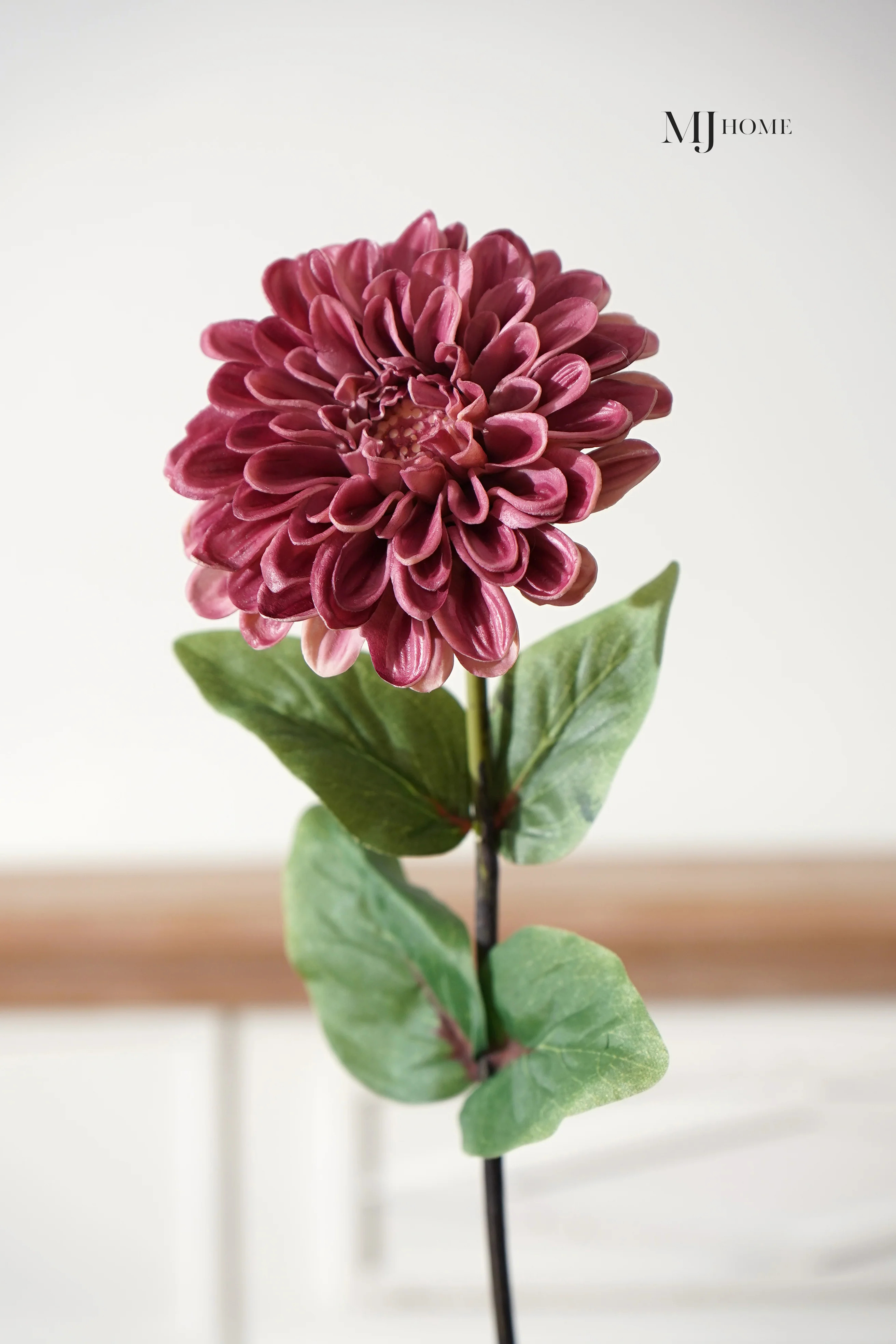 Real Touch Zinnia Bloom | Purple | MJHome