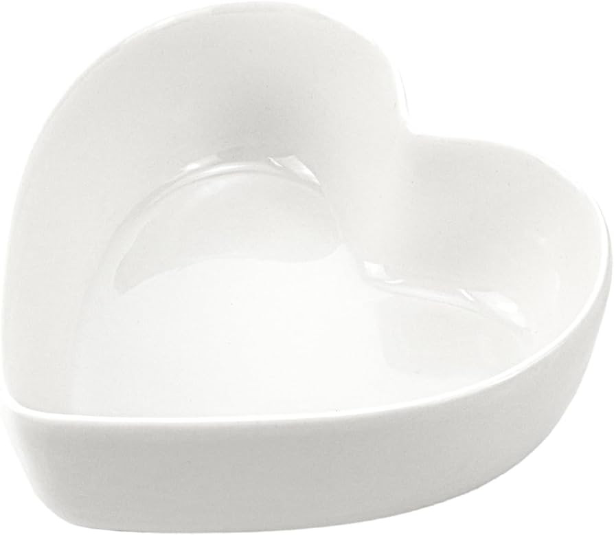WAIT FLY Heart-shaped Bowls for Salad Soup Snack Dessert Best Kitchen Household Cooking Gifts for... | Amazon (US)