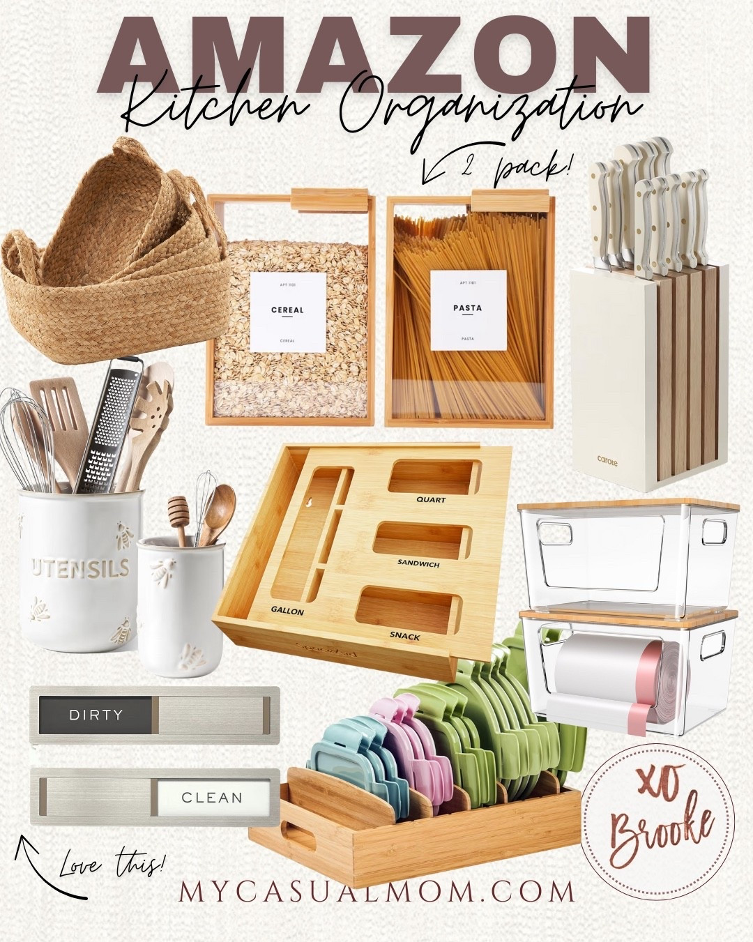 Amazon kitchen organizers

#LTKdayinmylife #LTKgrwm #LTKSeasonal