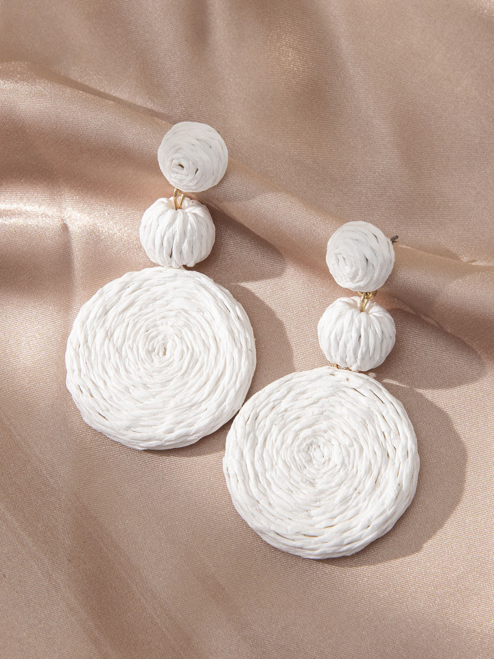 Round Drop Earrings | SHEIN