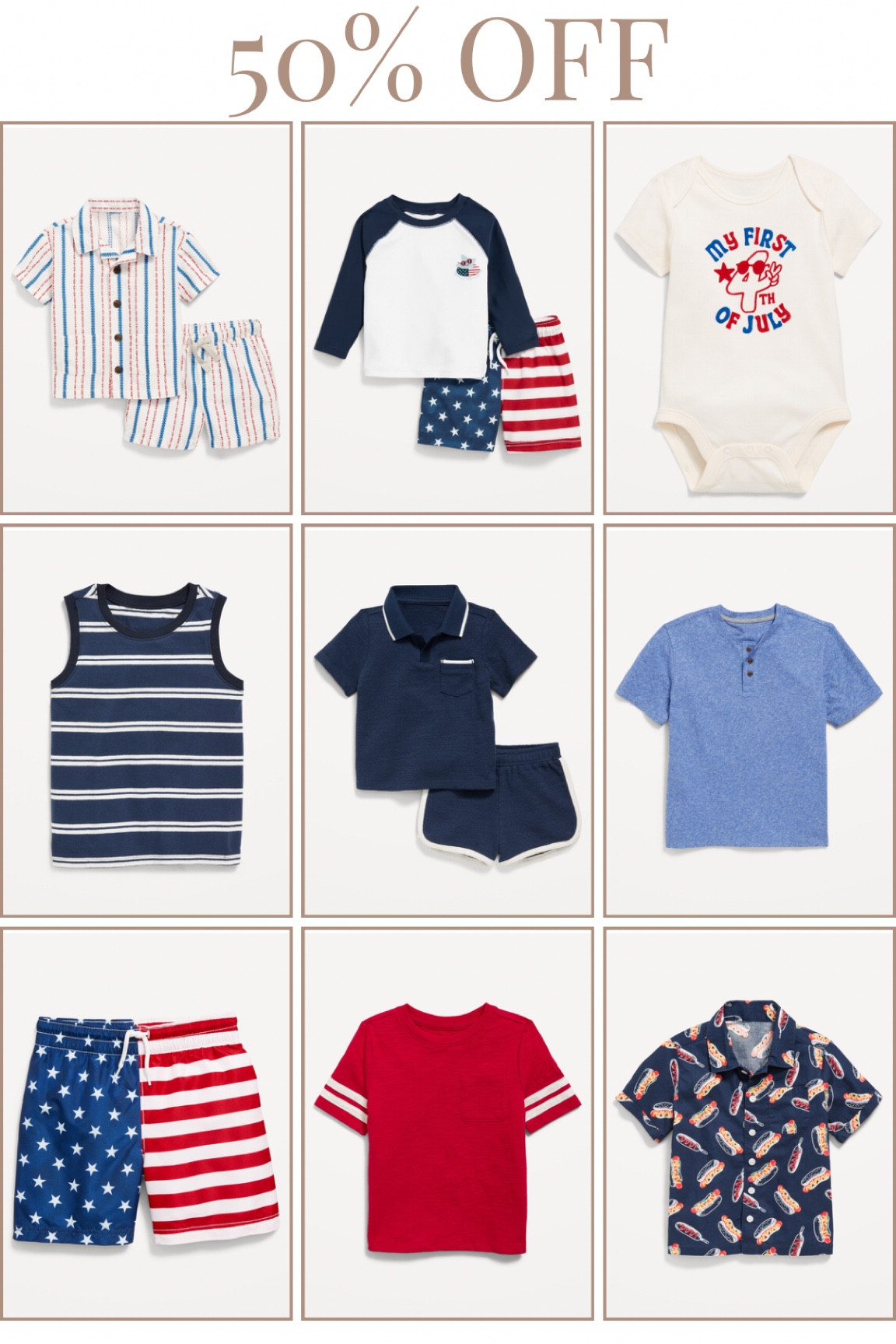 50% off - today only! 

#LTKBaby #LTKFamily #LTKKids