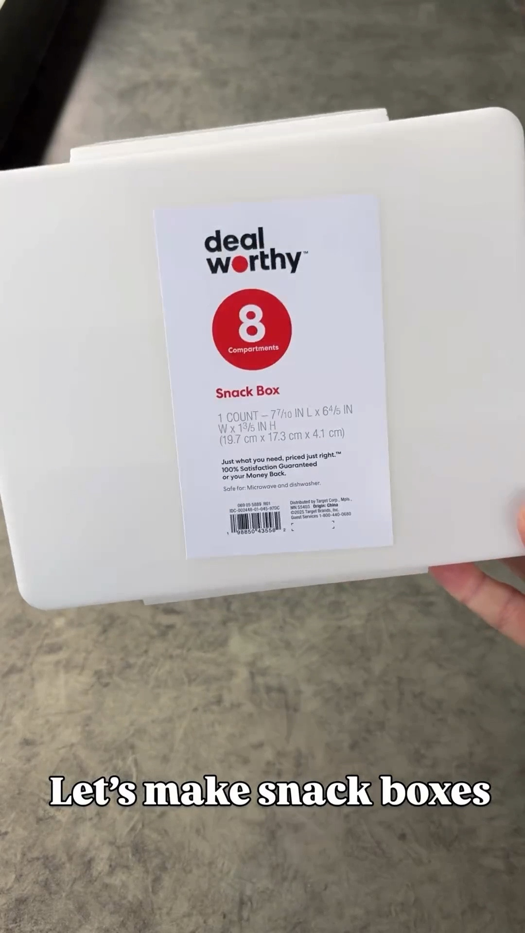 Cutest little snack box for my cutest little snackers 🧃🍪⁣⁣⠀ I made these as back to school gifts for my grandkids and love how they turned out! 

#LTKKids #LTKFamily #LTKHome