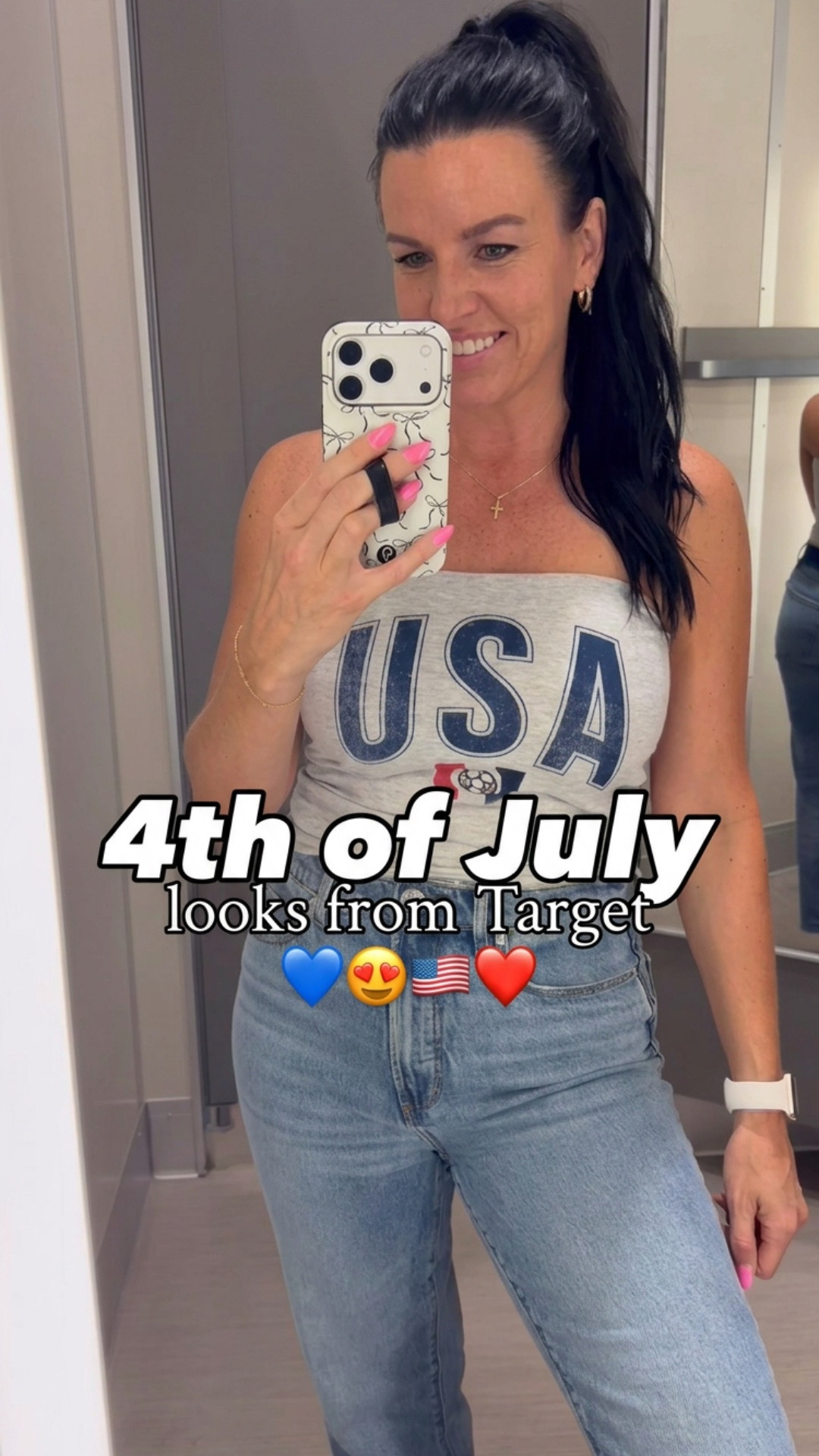 Many cute pieces for July summer fun... 🇺🇸🤩 

Also! A lot of these pieces are 40% off, making it the perfect time to grab your favorites rn!! Everything fits TTS, I’m in normal size S or 4. (I sized down one size to a 2 in the straight leg jeans from Loft.)


#Itkseasonal #Itkover40 #target #targetstyle #july4thsale 4th of July weekend, target finds, affordable fashion, budget friendly style, fashion haul, summer outfits, style on a budget, target try on, casual style, summer outfit, summer maxi dress, active dress, vacation outfits, beach pants

#LTKOver40 #LTKSaleAlert #LTKSeasonal