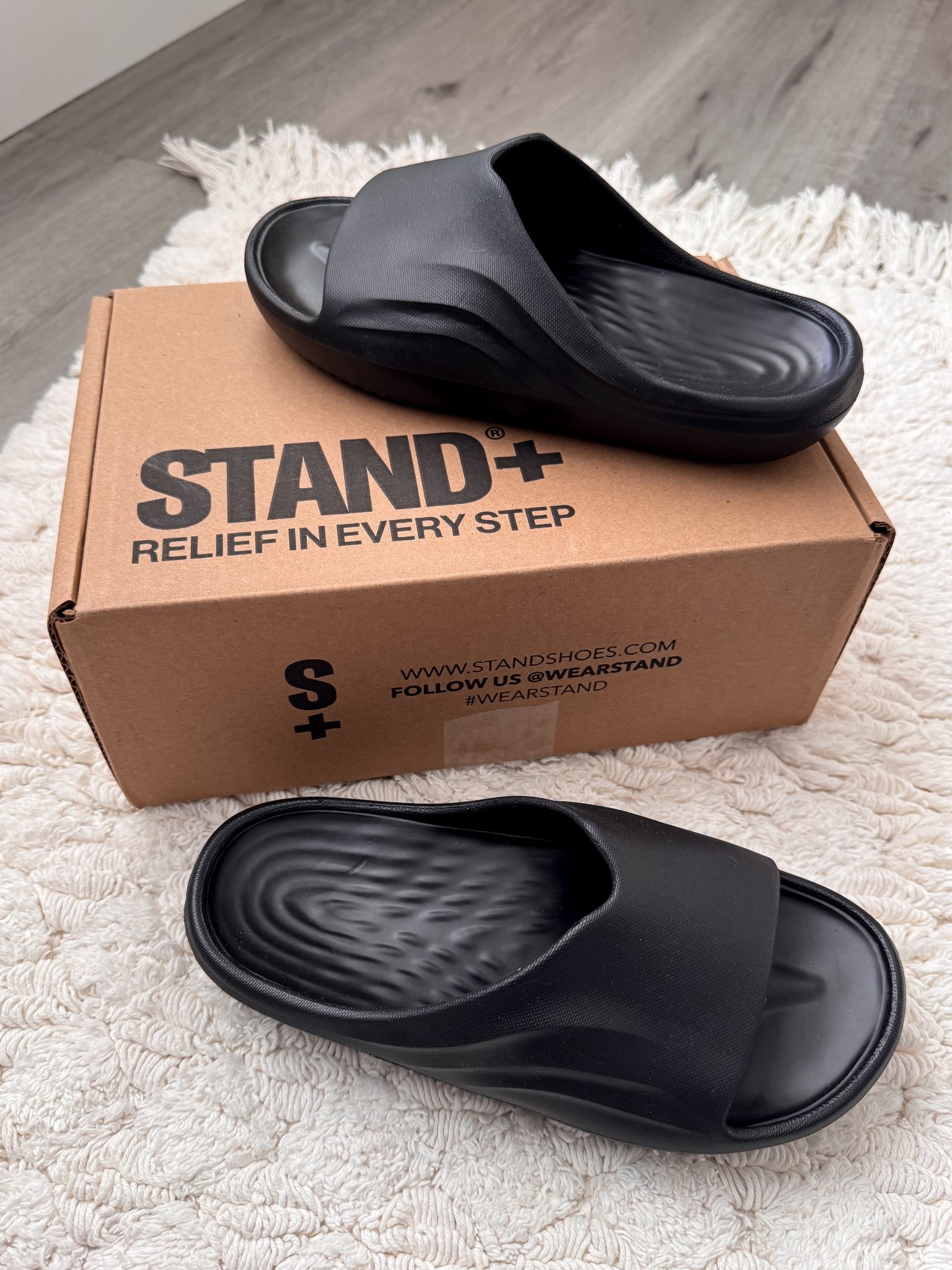 Slip into cloud-level comfort with the ultra-cushy Stand+ AG3 Ultra Comfort slides. The perfect everyday sandal for errands, lounging, post-workout recovery, or running out the door in style. Lightweight, supportive, and designed with a contoured footbed that hugs your feet, these slides make every step feel soft and effortless. The sleek black design keeps them minimal, modern, and easy to pair with literally anything. Once you put them on, you’ll understand why they quickly become an everyday favorite.

comfort slides • cloud slides • cushioned sandals • recovery slides • women’s comfort sandals • black slide sandals • supportive sandals • everyday slides • lightweight sandals • orthopedic slides • trendy comfort shoes • casual slip on sandals • comfy sandals for women • soft footbed sandals • stylish comfort footwear

#LTKStyle #LTKShoeCrush #ComfortSlides #SlideSandals #EverydayStyle #ComfyShoes #CasualStyle #OOTDInspo #NeutralStyle #WalkingOnClouds #FashionFinds #DailyEssentials #CozyStyle #WeekendStyle #FootwearFinds #TrendingNow #MomStyle #CasualChic #ComfortFirst #ViralFinds

#LTKMothersDay #LTKvlog #LTKOver40