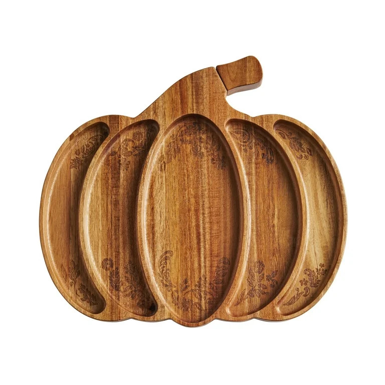 The Pioneer Woman Pumpkin Cut and Serve Board, 15 in x 13.54 in x 0.98 in | Walmart (US)